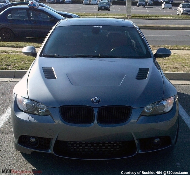 Get Carbon Fiber or FRP GTR Vented Hood E92/E93 328i/335i at ModBargains